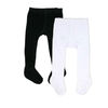 Baby Mode Signature 2 Pack Tights: Black & White