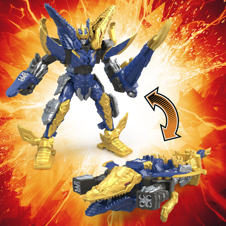 Power Rangers Dino Mosa Razor Zord with Zord Link Mix-and-Match Custom Build System