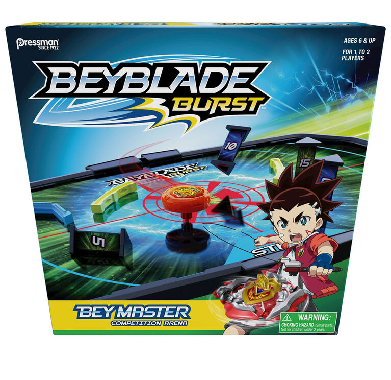 Pressman Beyblade Burst Bey Master Board Game - English Edition