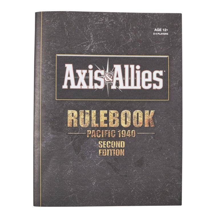 Avalon Hill Axis and Allies Pacific 1940 Second Edition WWII Strategy Board Game - English Edition