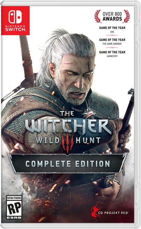 Nintendo Switch Witcher 3 Wild Hunt Complete Edition