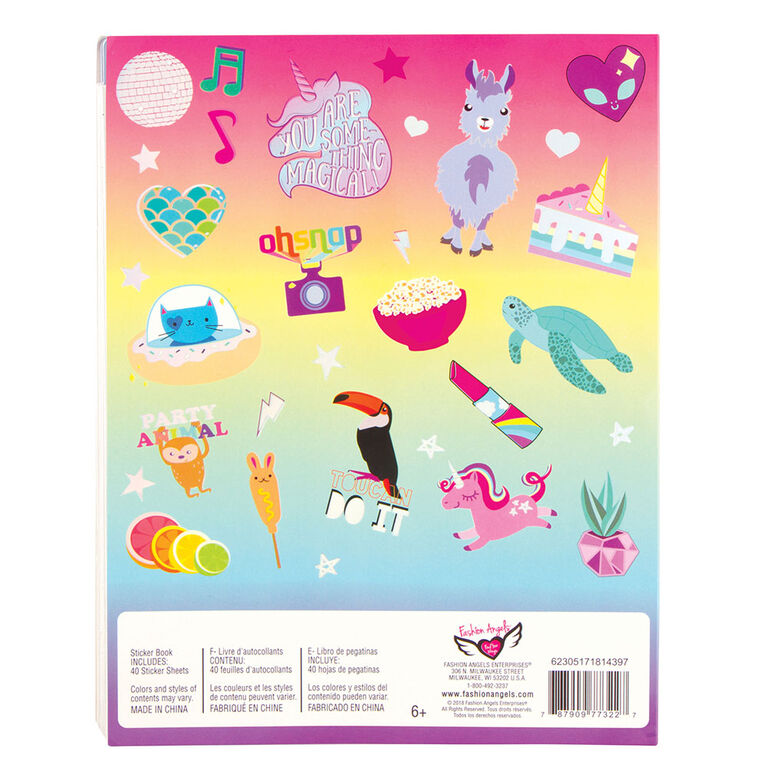 Fashion Angels - 2000+ The Year in Stickers Ultimate Sticker Book - English Edition
