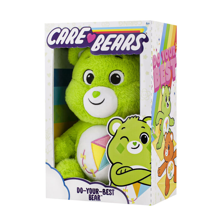 Peluche Care Bears 14" - Do-Your-Best Ours