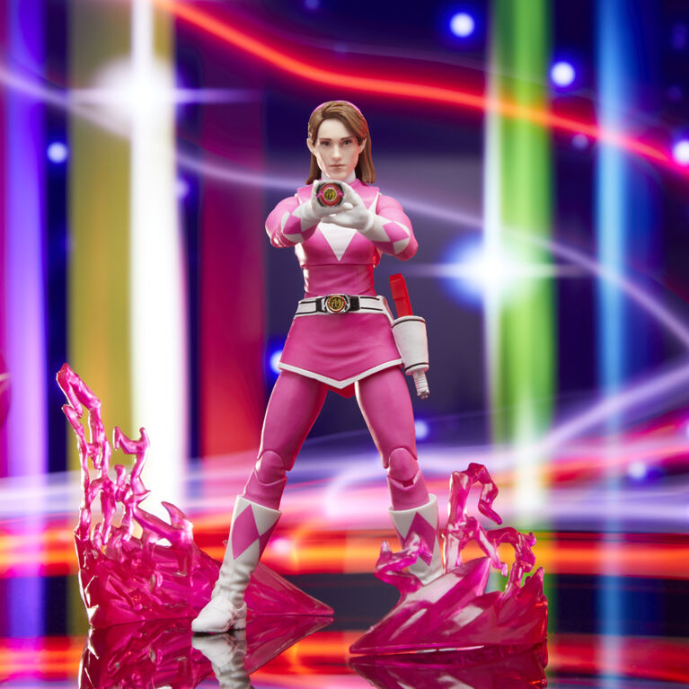Power Rangers Lightning Collection Remastered Mighty Morphin Pink Ranger 6 Inch Action Figure