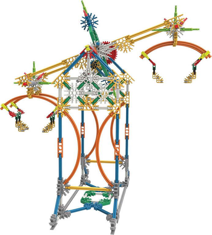 K'NEX STEM Explorations Swing Ride Building Set of 486 Pieces