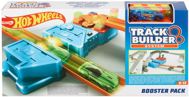 Hot Wheels - Track Builder - Coffret de jeu Propulseur.