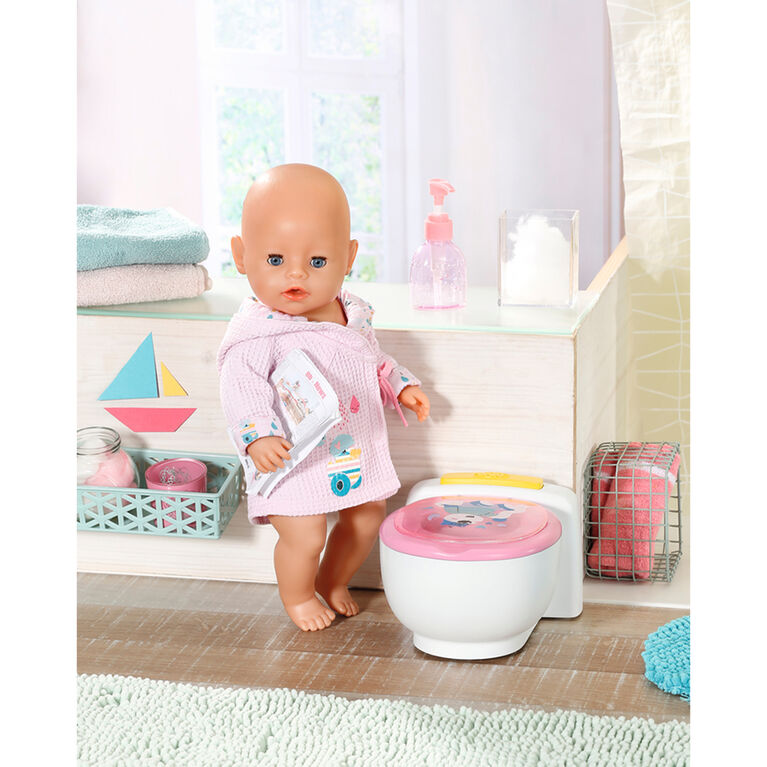 BABY born Bath Poo-Poo Toilet 43cm
