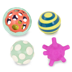 4 balles sensorielles, Ball-A-Baloos, B. toys
