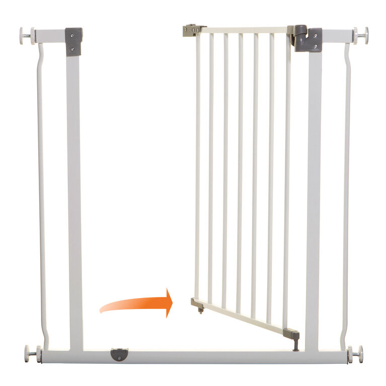 Dreambaby Liberty Security Gate avec fonctionnalité Smart Stay-Open - Blanc.