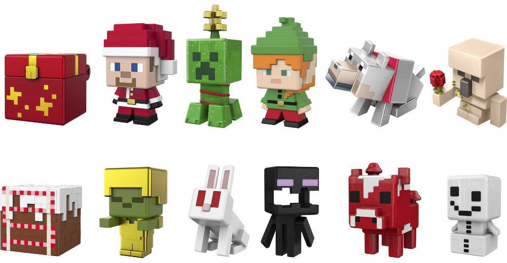 Lego minecraft advent calendar top