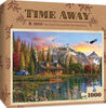 MasterPieces Time Away Eagle View - Fishing 1000 Piece Jigsaw Puzzle by Dominic Davidson - English Edition