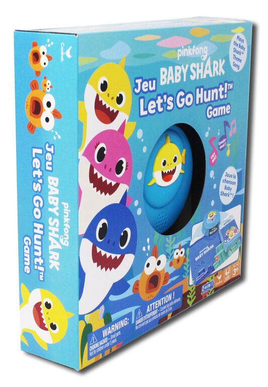 Jeu de cartes Pinkfong Baby Shark Allons à la chasse