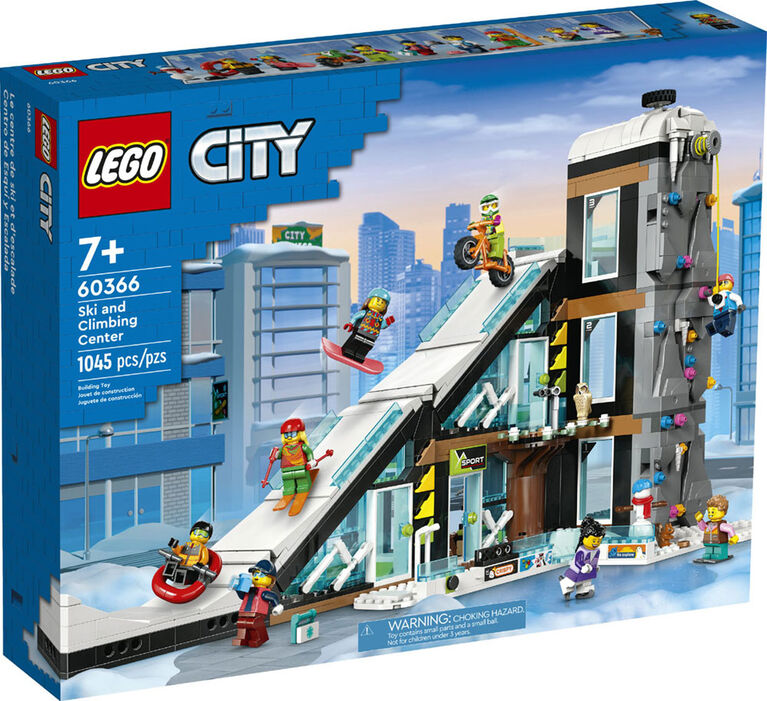 LEGO City Le centre de ski et d'escalade 60366 Ensemble de jeu de construction (1 054 pièces)