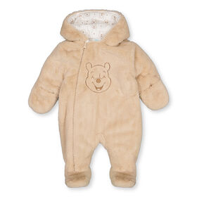 Winnie The Pooh Pramsuit Tan 0/3M