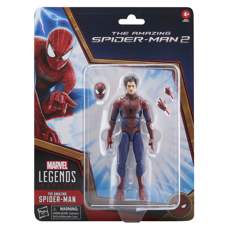 Hasbro Marvel Legends Series The Amazing Spider-Man, The Amazing Spider-Man 2 6 Inch Marvel Legends Action Figures