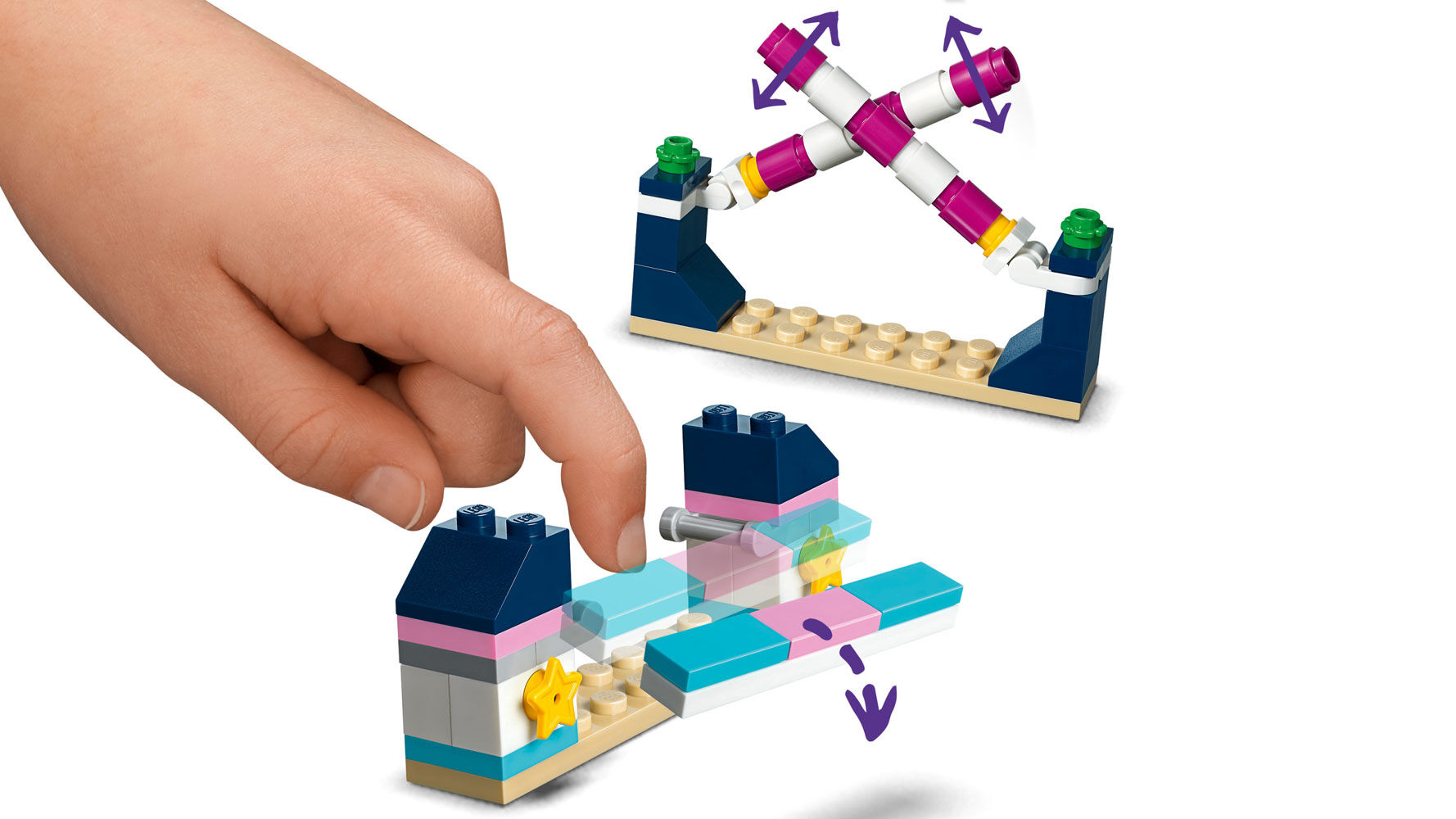 lego friends stephanie's horse jumping 41367