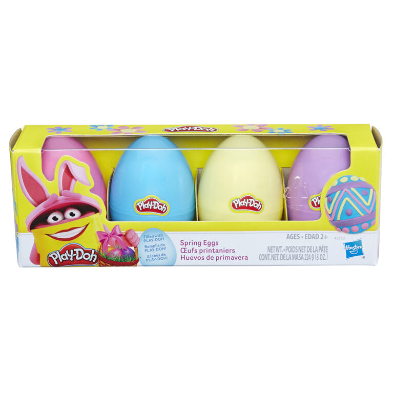 Play-Doh Treat Without the Sweet Spring Eggs 4-Pack