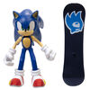 Sonic 4 Inch Figures - Modern Sonic With Snowboard