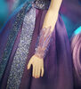 Poupée​ Barbie Améthyste Collection Cristal avec Collier à Véritable Améthyste