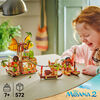 LEGO Disney Moana 2 La barge des Kakamoras, Ensemble de Jouet de Construction, Bateau avec Coffre au Trésor 43258