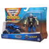 Monster Jam, Official Son-Uva Digger 1:64 Scale Monster Truck and 5-inch Scrap Creatures Action Figure