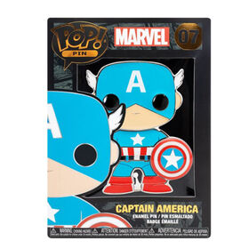Funko POP! Pin: Marvel - Captain America