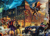 Ceaco DC Comics Thomas Kinkade 1000 Piece Puzzle Gotham City