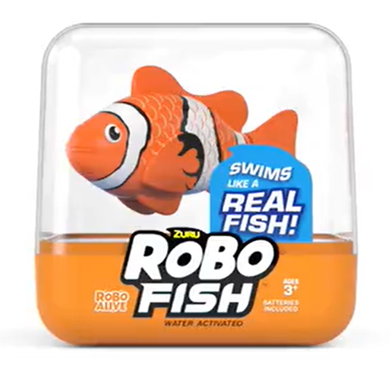 Zuru Robo Fish Series 3 Robotic Swimming Fish (Styles May Vary)