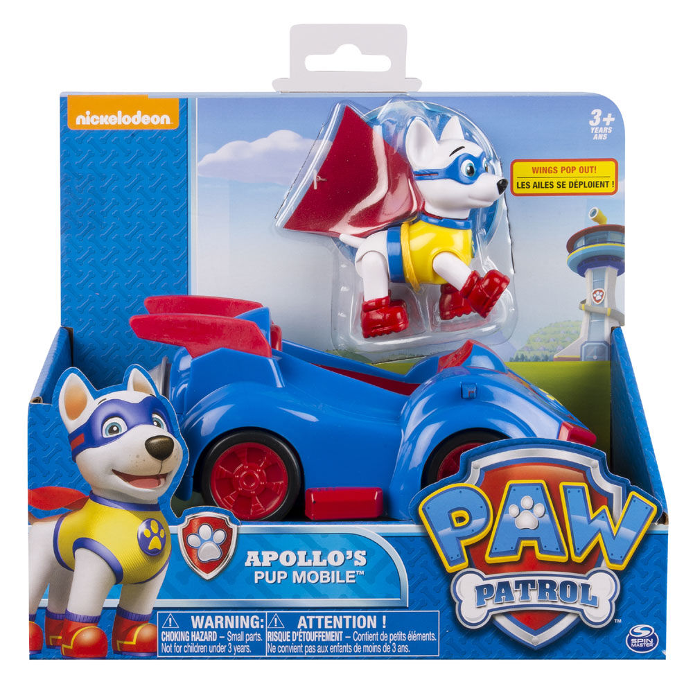 Paw Patrol Apollo s Pup Mobile Vehicle and Figure
