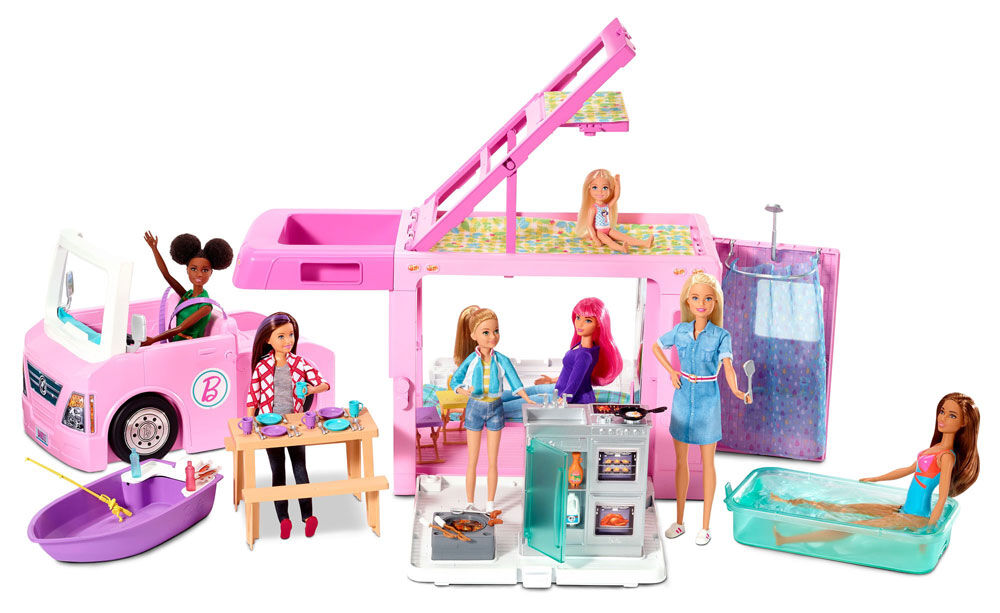 Barbie 3-in-1 DreamCamper Vehicle with 