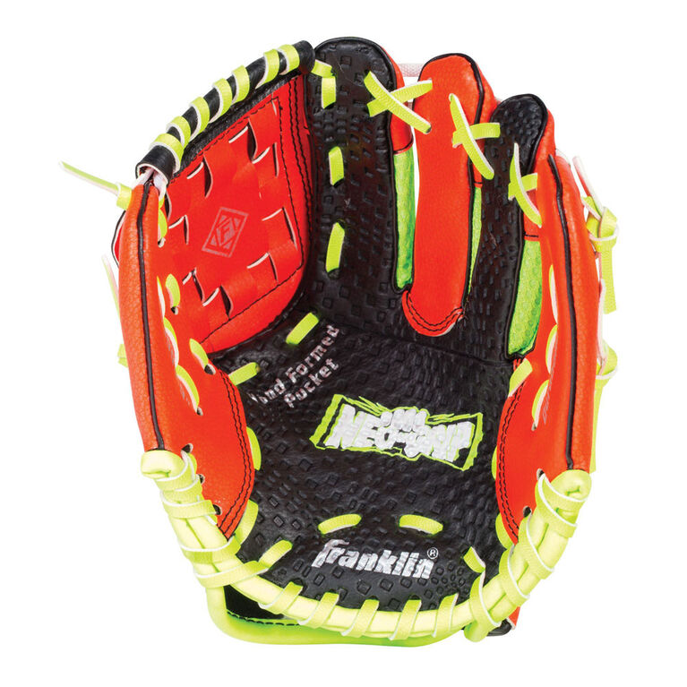 Franklin Sports 9 Inch Red Neo Grip Ball and Glove