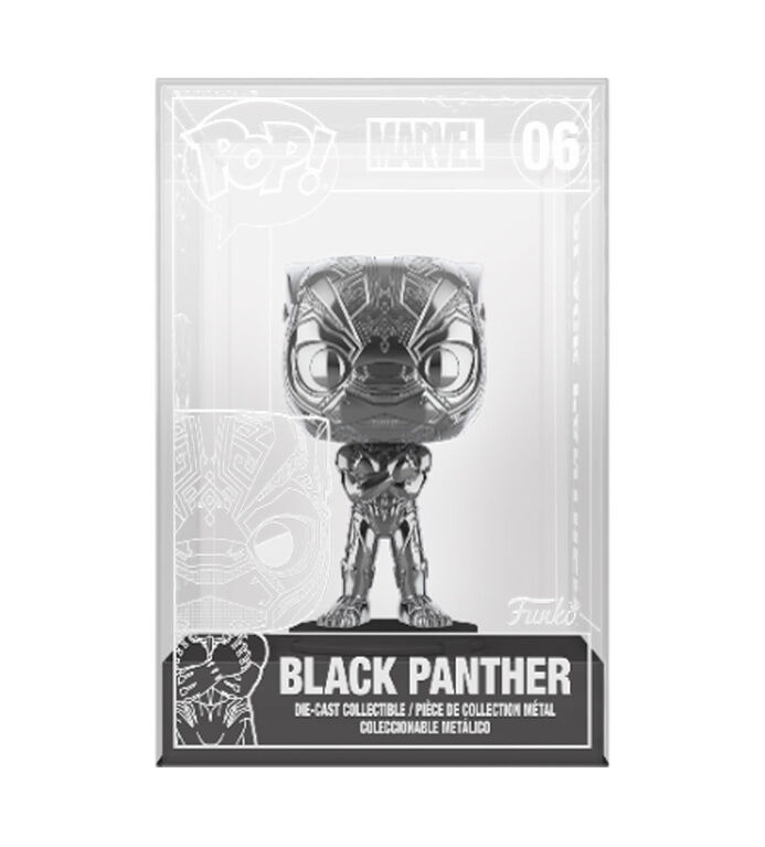 Pop Diecast:Marvel-Black Panther - R Exclusive