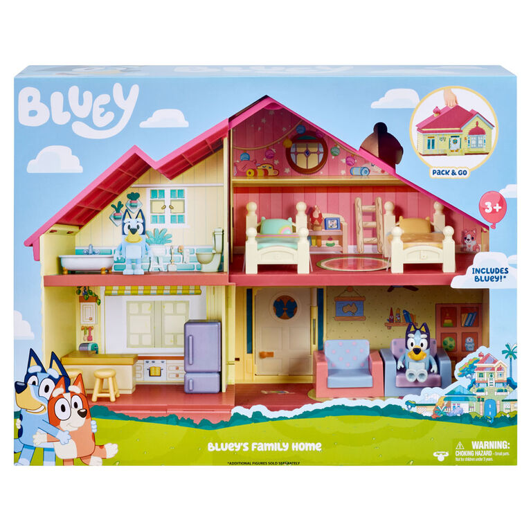 My daughter loves Bluey so I got her a dollhouse and all the Bluey