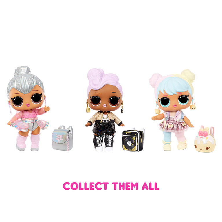 L O L Surprise Big B B Big Baby Bon Bon 11 Large Doll Unbox Fashions Shoes Accessories Includes Playset Desk Chair And Backdrop Toys R Us Canada