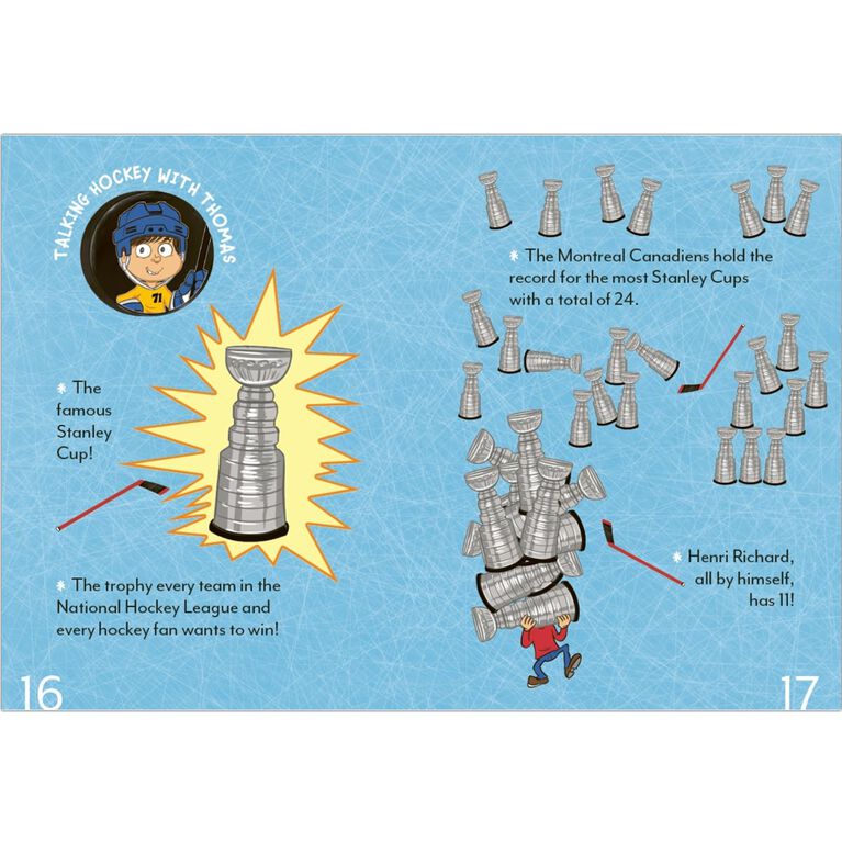 Fou du hockey tome 1: Mon premier but - Édition anglaise