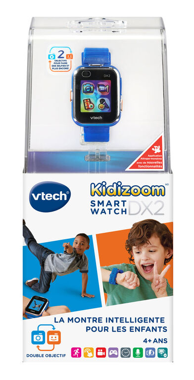 VTech Kidizoom Smartwatch DX2 - Bleu - Édition française