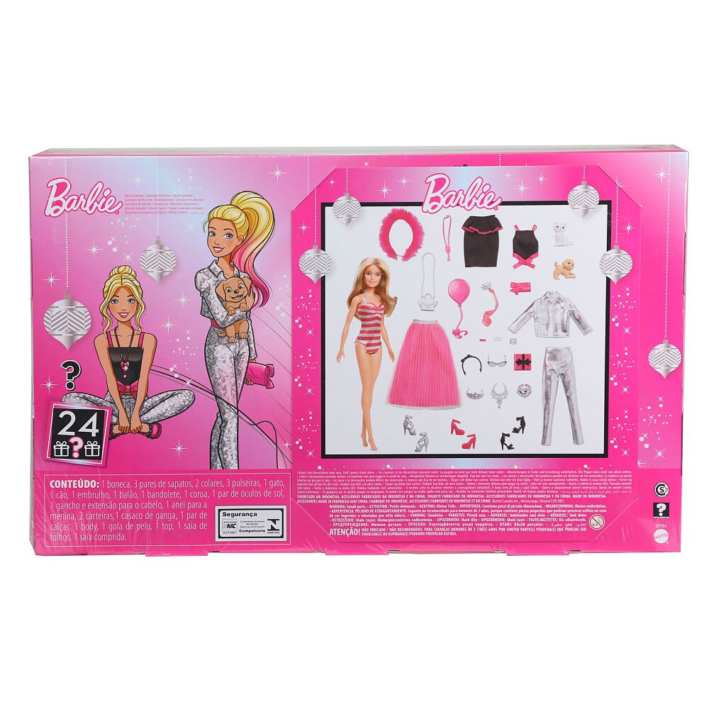 advent calendar barbie