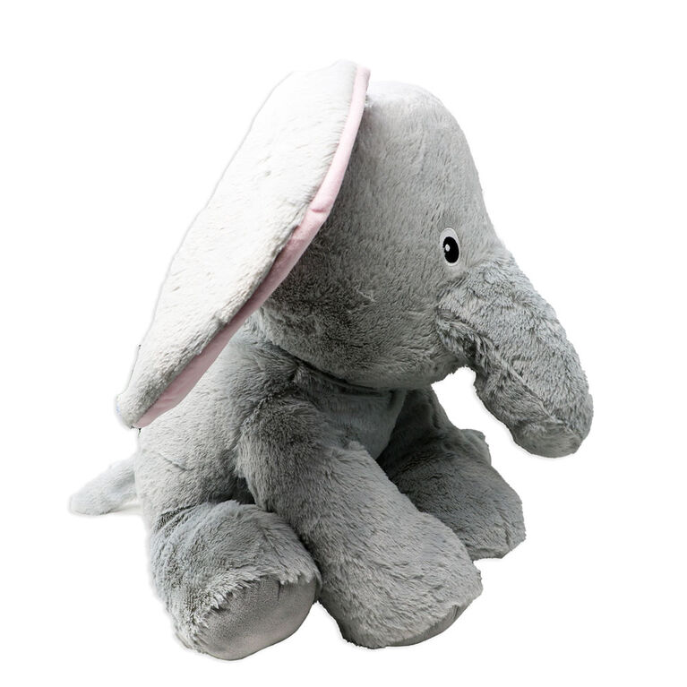 Plushies by Baby Mode Éléphant gris en peluche - 18"