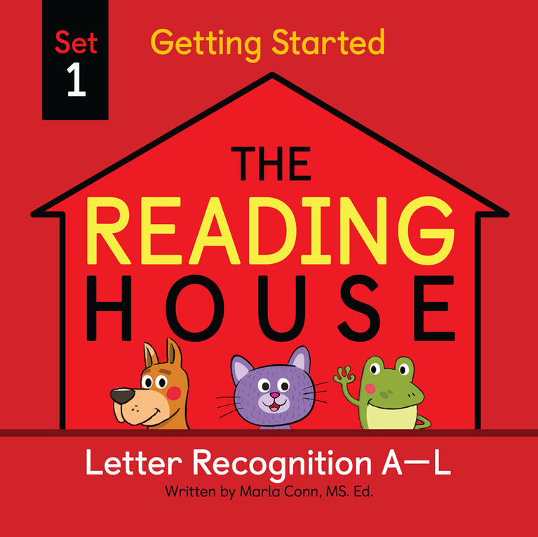 The Reading House Set 1: Letter Recognition A-L - Édition anglaise