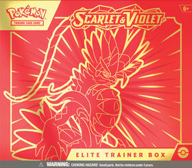 Coffret Dresseur d'Élite Écarlate et Violet Pokémon - Édition anglaise
