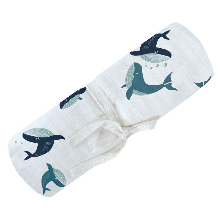 Cotton Muslin Swaddle/ Sea Babies R Us Canada