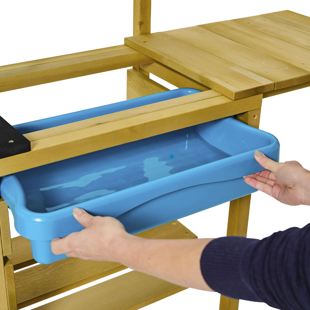 TP Deluxe Wooden Mud Kitchen