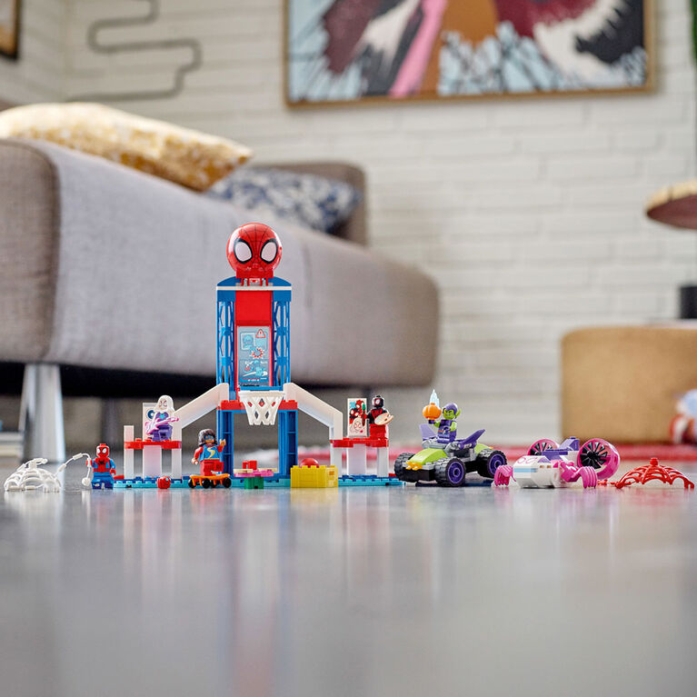 LEGO Marvel Spidey And His Amazing Friends Spider-Man Webquarters