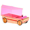 Voiture de fête LOL Surprise 3 en 1 avec piscine surprise, piste de danse et lumières noires magiques, multicolore - excellent cadeau pour les filles de 4 ans et +