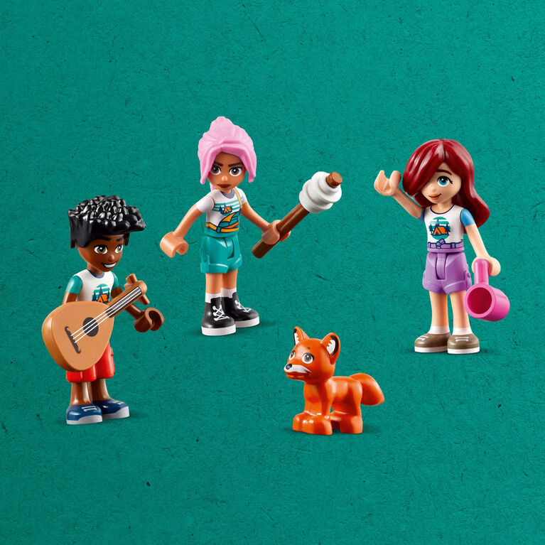 Jouet LEGO Friends Les chalets douillets du camp d'aventure 42624