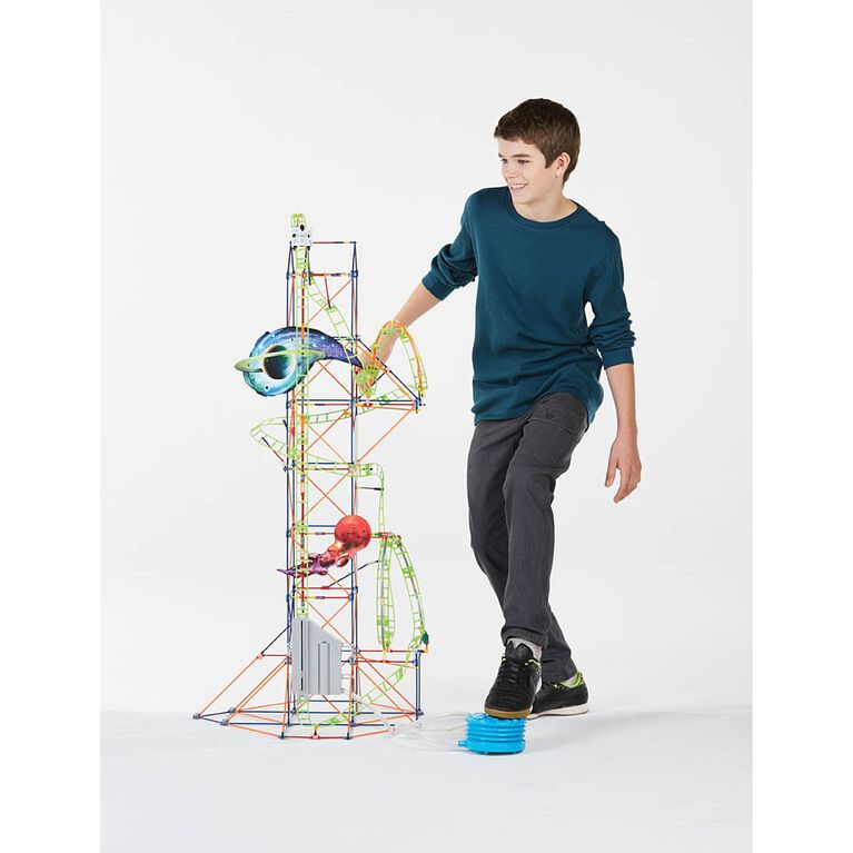 Lunar Launch Roller Coaster Building Set