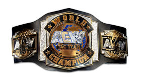 AEW - Ceinture de championnat de jeu de rôle - Titre de Tag Team - L'assortiment peut varier