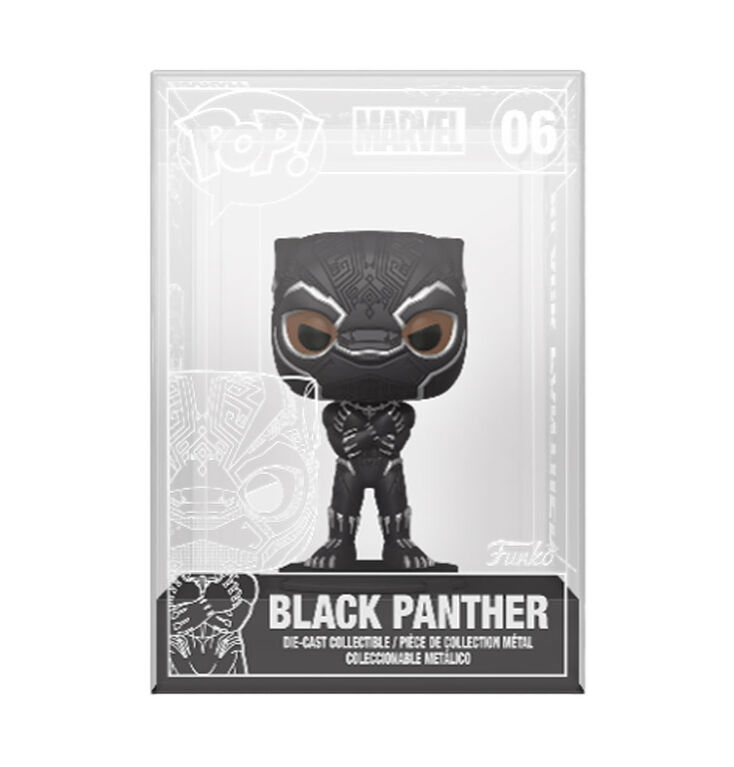 Pop Diecast:Marvel-Black Panther - R Exclusive