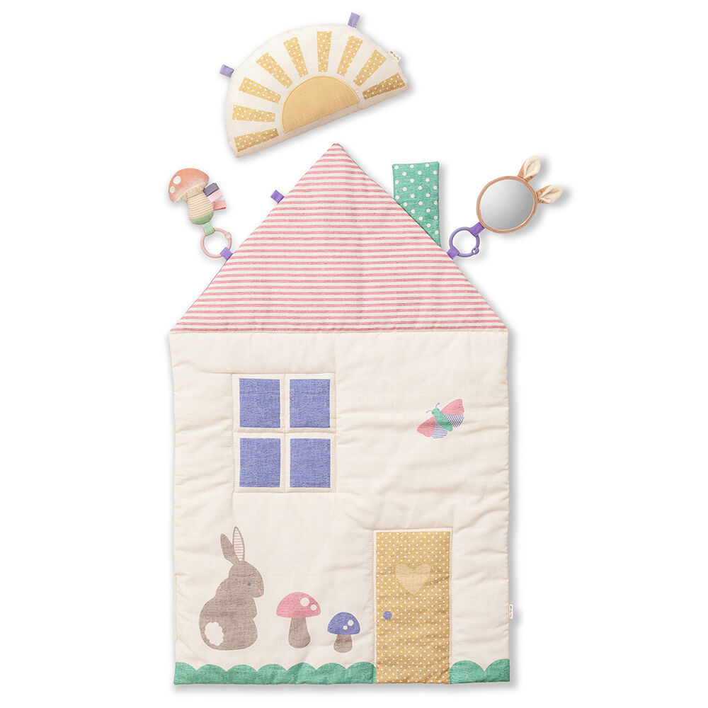 Ritzy Tummy Time Mat Pastel