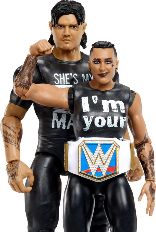 WWE Main Event Showdown 'Dirty' Dominik Mysterio & Rhea Ripley 2-Pack